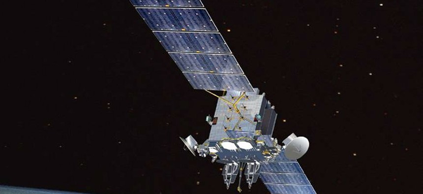 Lockheed Martin's Advanced Extremely High Frequency satellite is used by the Air Force.