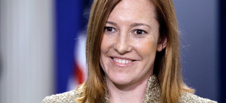 State Department spokeswoman Jen Psaki 