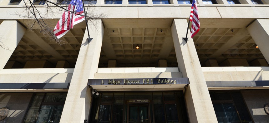 The FBI is headquartered in the J. Edgar Hoover Building in Washington, DC.