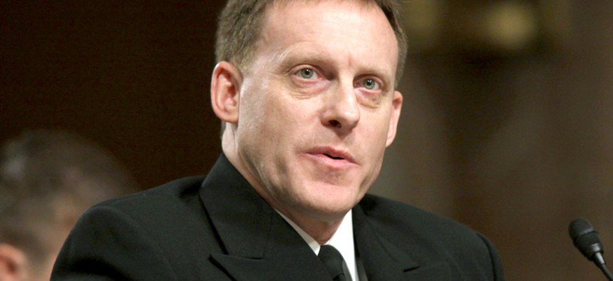 Adm. Michael Rogers, commander of U.S. Cyber Command and director of the National Security Agency