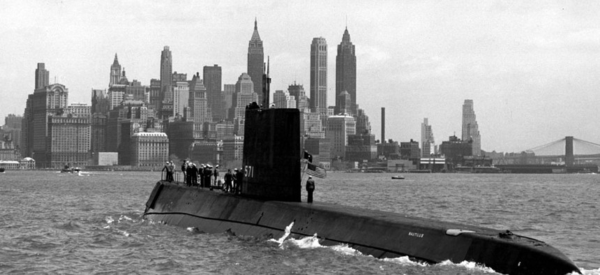 The USS Nautilus, pictured, was the world’s first nuclear-powered submarine.