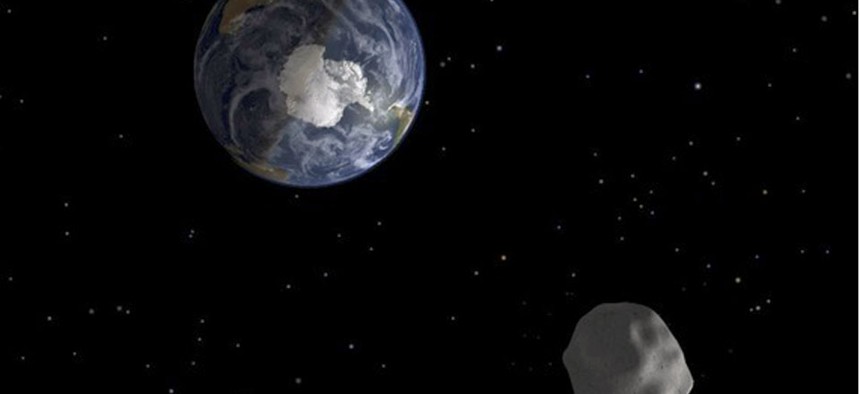 In February 2013, the 150-foot-wide asteroid 2012 DA14 passed close by Earth.