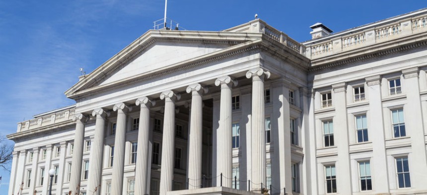 U.S. Treasury Department headquarters in Washington, D.C.