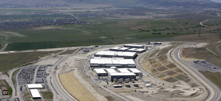 The National Security Agency's Utah Data Center in Bluffdale, Utah. 