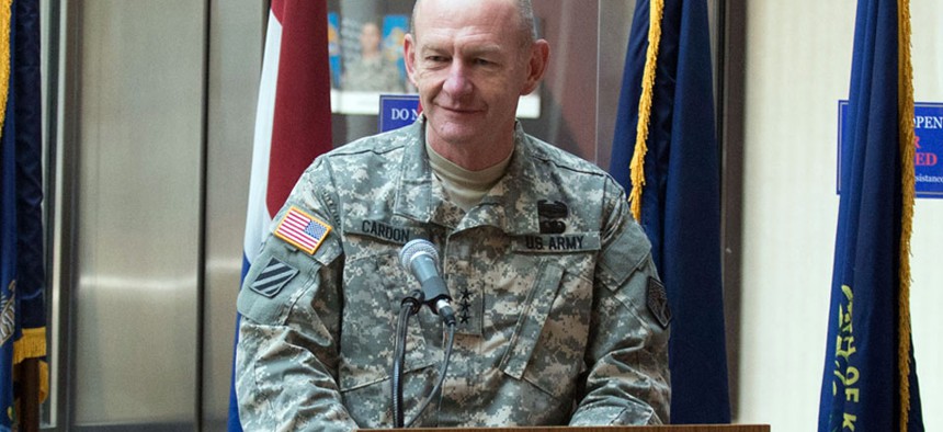 Lt. Gen. Edward Cardon, commanding general of the Army Cyber Command.