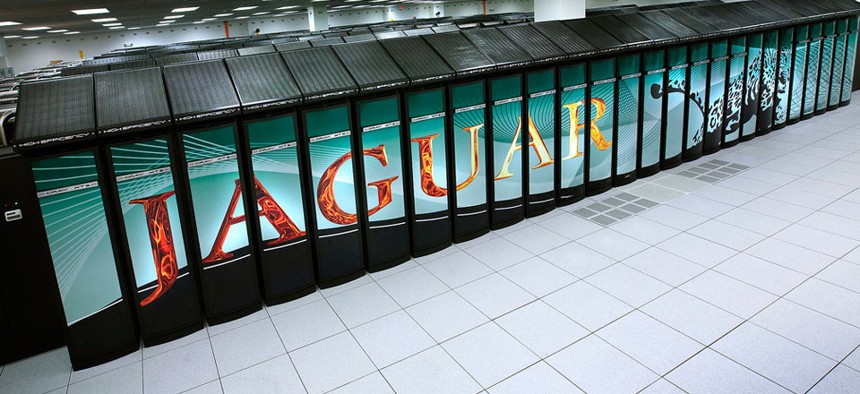 The Energy Department's Jaguar Supercomputer