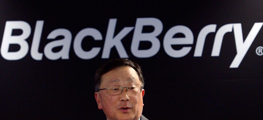 Blackberry's Executive Chairman and CEO John Chen