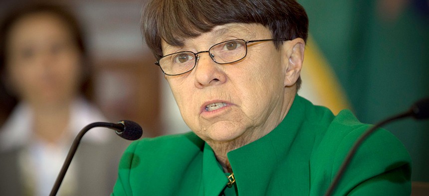 Securities and Exchange Commission Chair Mary Jo White