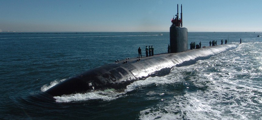 Navy Submarine USS Topeka
