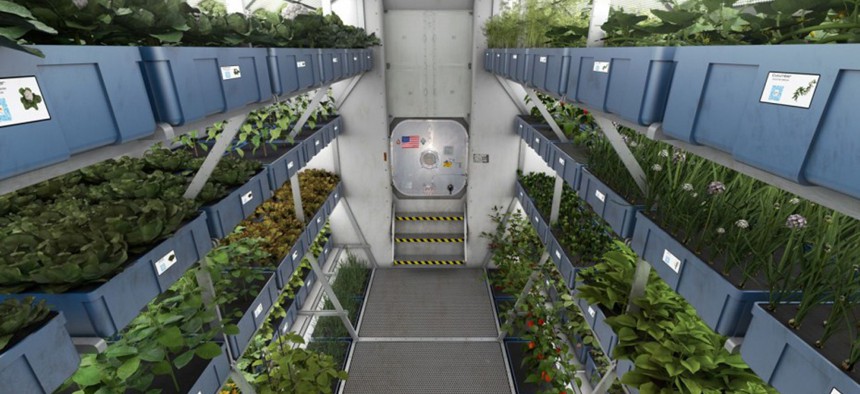 Growing crops on the International Space Station is the next frontier in space exploration.