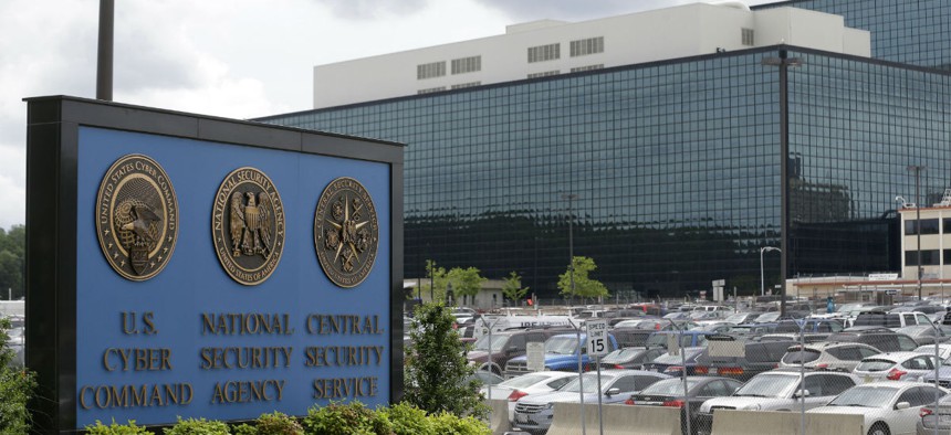 The National Security Administration campus in Fort Meade, Md. 