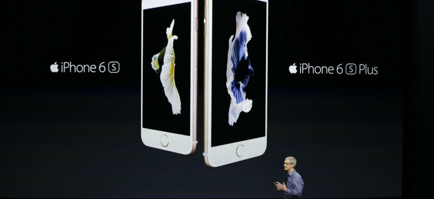 Apple CEO Tim Cook discusses the new iPhone 6s and iPhone 6s Plus.