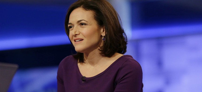 Sheryl Sandberg, chief operating officer of Facebook