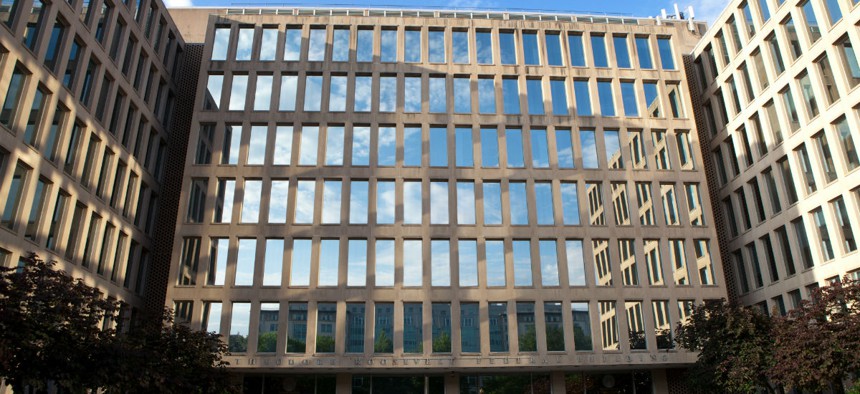 WASHINGTON, DC - JUNE 6: Office of Personnel Management (OPM) in Washington, DC on June 6, 2015. OPM manages the civil service of the federal government and recently suffered a security breach.