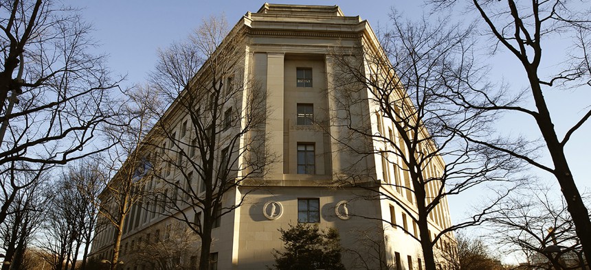The Federal Trade Commission building in Washington