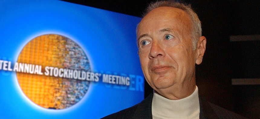 Intel Corp. founder Andy Grove 