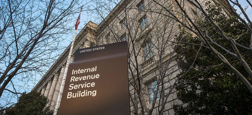 The Internal Revenue Service headquarters building in Washington.
