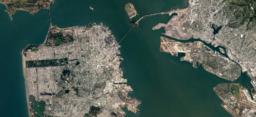 Google Maps's newest depiction of the San Francisco Bay area includes certain features, like the new span of the Bay Bridge, that just weren't there in 2013.