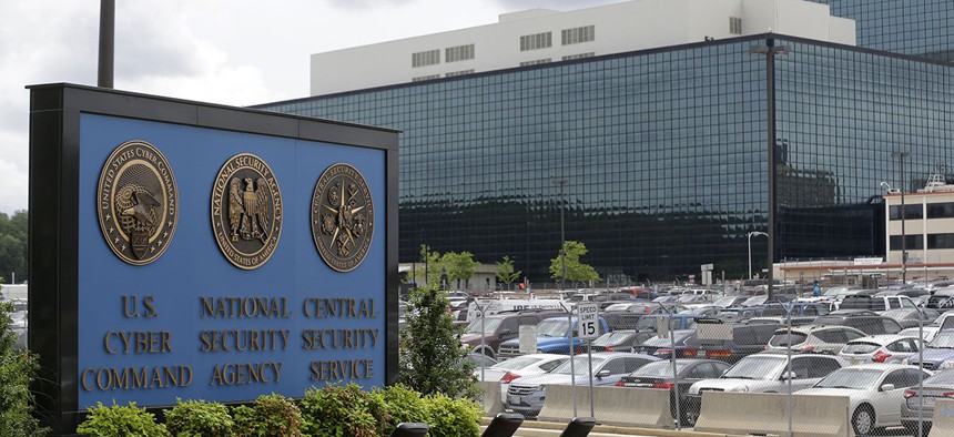 The National Security Agency campus in Fort Meade, Maryland.