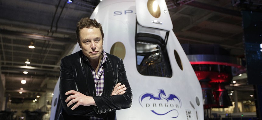 Elon Musk, CEO of SpaceX