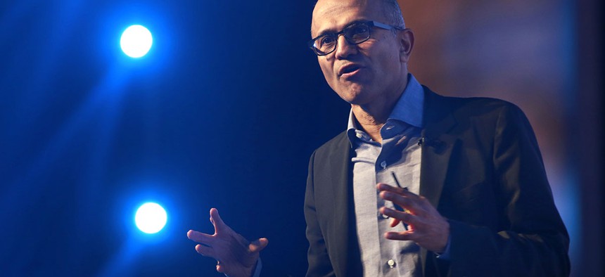 Microsoft CEO Satya Nadella 