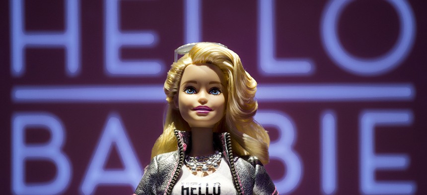 Hello Barbie records and stores conversations between kids and their dolls to improve speech-recognition technology and help its makers create more relevant automated responses for kids. 