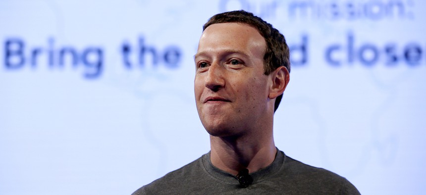 Facebook CEO Mark Zuckerberg