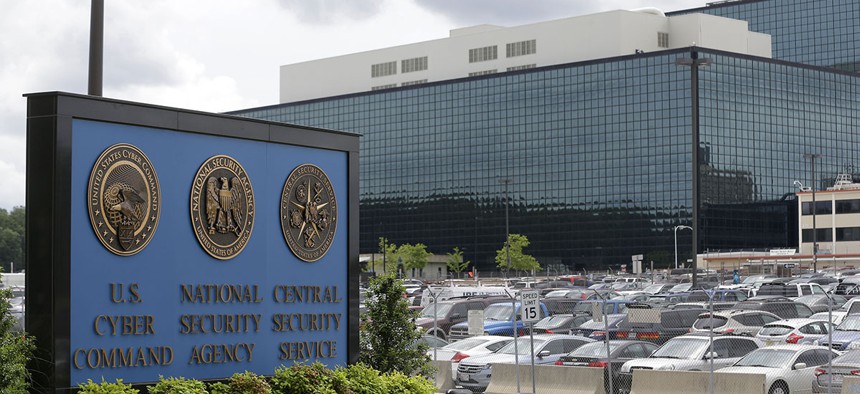 The National Security Agency campus in Fort Meade, Md.