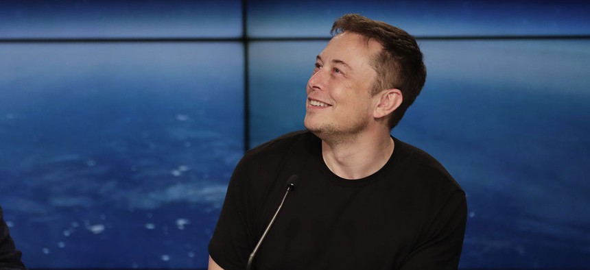 Elon Musk, founder, CEO, and lead designer of SpaceX