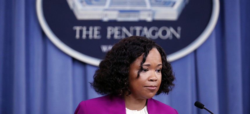 Pentagon chief spokesperson Dana W. White