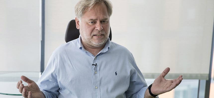 Eugene Kaspersky, Russian antivirus programs developer and chief executive of Russia's Kaspersky Lab.