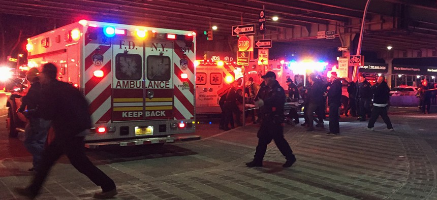 First responders in New York City