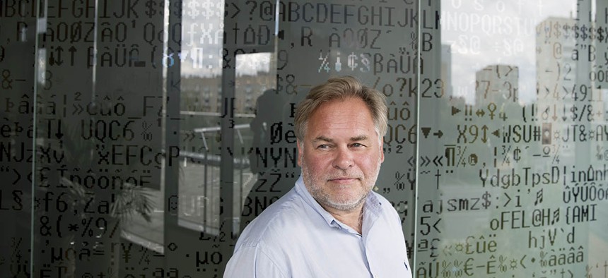 Eugene Kaspersky, ussian antivirus programs developer and chief executive of Russia's Kaspersky Lab.