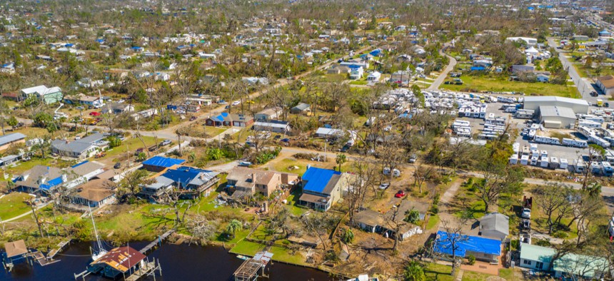 Hurricane Michael devastated parts of Florida in 2018. 