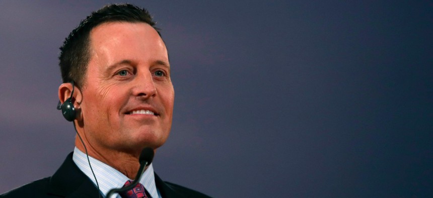 Richard Grenell replaced Joseph Maguire as acting director of national intelligence.
