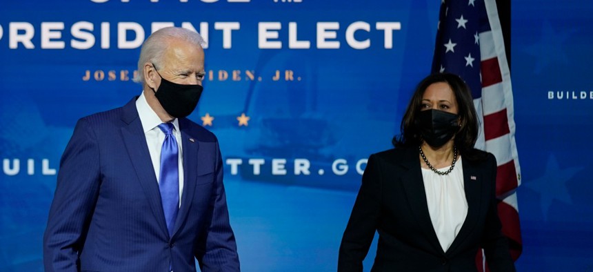 President-elect Joe Biden and Vice President-elect Kamala Harris