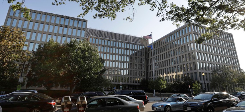 OPM headquarters in Washington.