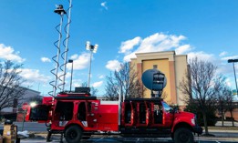 Verizon's Tactical Humanitarian Operations Response vehicle.