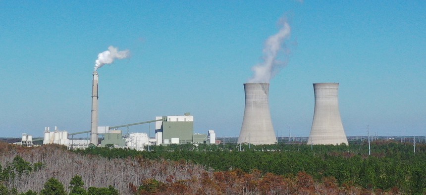 A coal-fired power plant in Orlando, Fla.