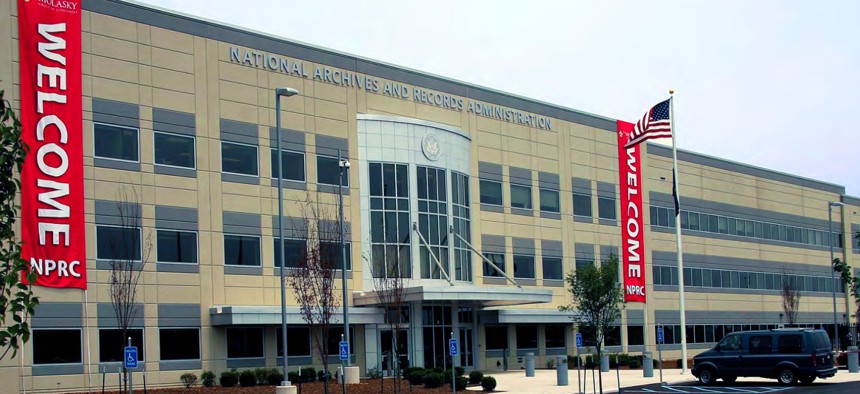 NARA's National Personnel Records Center in St. Louis, Mo.