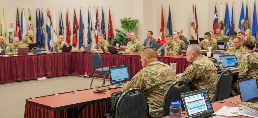 Cyber Shield 22 Main Planning Conference at Professional Education Center, the nation’s premiere unclassified cyber training exercise.