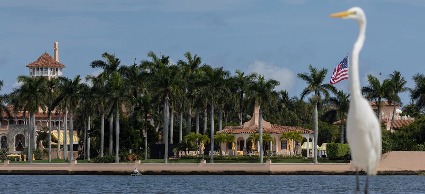 Former President Donald Trump's Mar-a-Lago resort in Palm Beach, Fla.