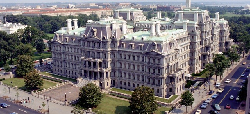 The Eisenhower Executive Office Building on the White House campus is home to the Office of the Federal Chief Information Officer.