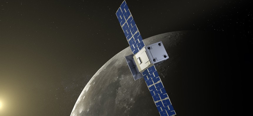 CAPSTONE, a microwave oven-sized CubeSat, will fly in cislunar space – the orbital space near and around the Moon.