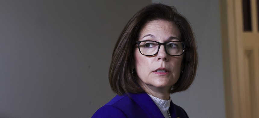 Sen. Catherine Cortez Masto (D-Nev.) pushed back on an administration plan to forgive student debt.