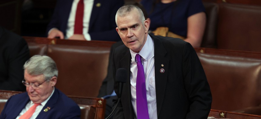 Rep. Matt Rosendale, R-Mont., called on the VA to increase its adoption of automation tools for processing veterans' benefits claims.