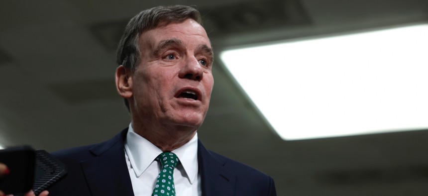Sen. Mark Warner, D-Va., said the U.S. should be more proactive in helping craft the international standards for emerging technology. 