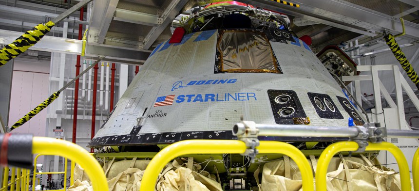 The Boeing Starliner spacecraft will be tested with newly designed parachutes and soft links, with a drop test likely scheduled for late November.