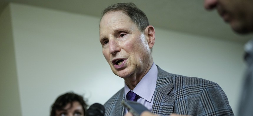 Sen. Ron Wyden, D-Ore., is leading a push to give the federal government more authority over artificial intelligence.