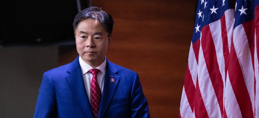 Rep. Ted Lieu, D-Calif., was joined by five other House Democrats in reintroducing the legislation to restrict law enforcement use of facial recognition tech.